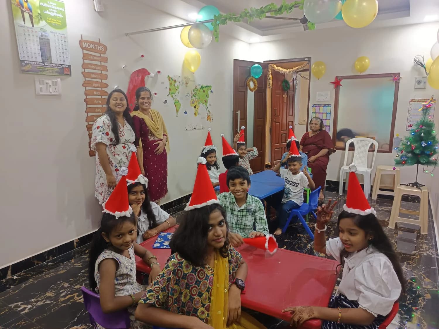 Festival celebration gathering